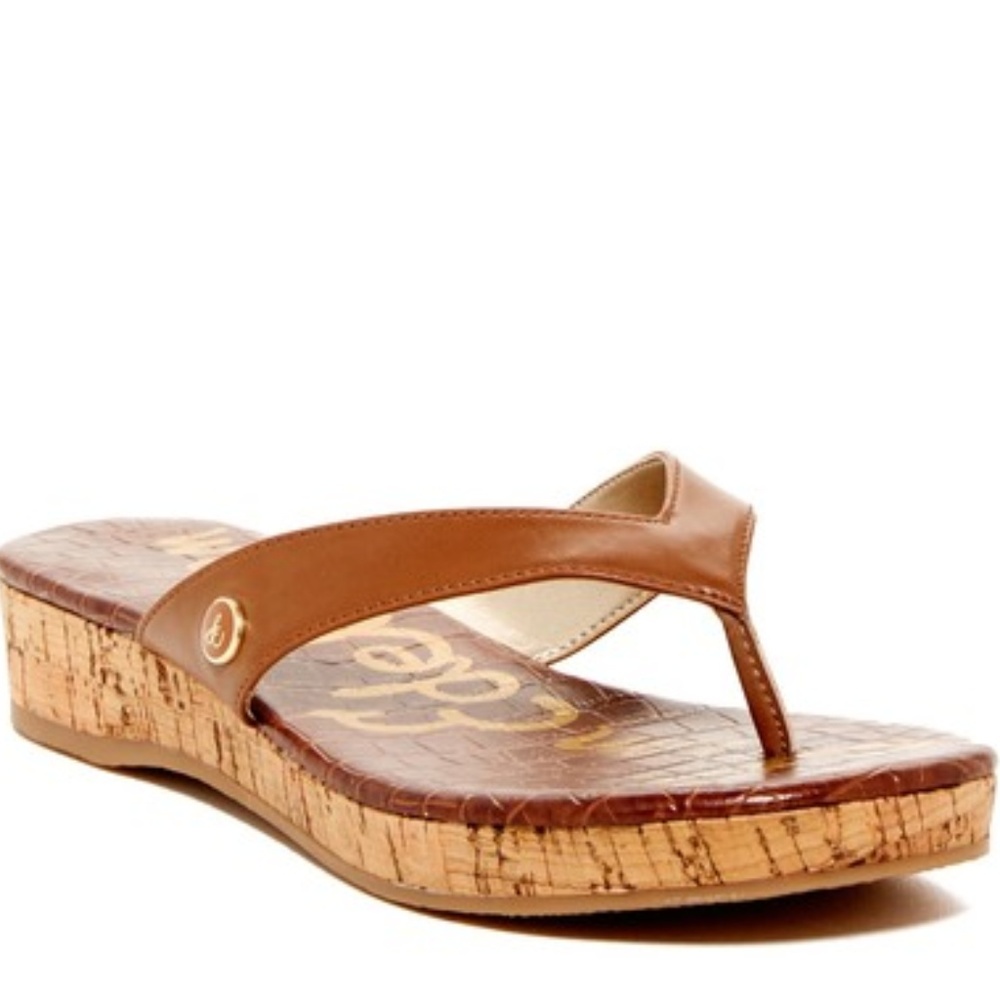 Sam Edelman Tanya Cork Wedge Sandal